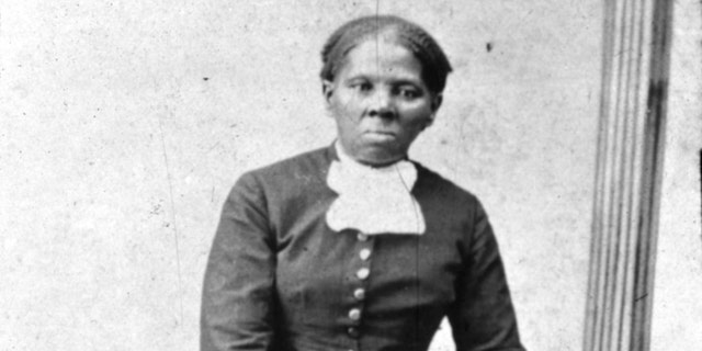 Harriet Tubman, American abolitionist leader (1820-1913), escaped slavery by marrying a free man and led many other slaves to safety through the use of the abolitionist network known as the Underground Railroad.   