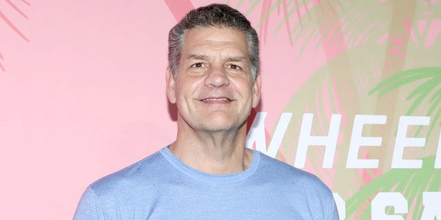 Mike Golic at Wheels Up members-only Super Saturday Tailgate event on Feb. 1, 2020 in Wynwood, Miami.