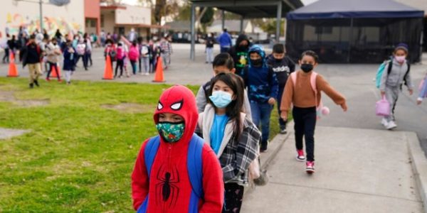 More school mask mandates fall in West Coast states