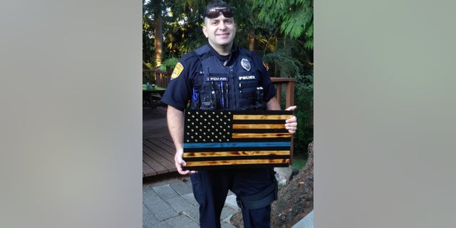 Everett, Washington Police Officer Dan Rocha was shot and killed Friday while in the line of duty, authorities said. 