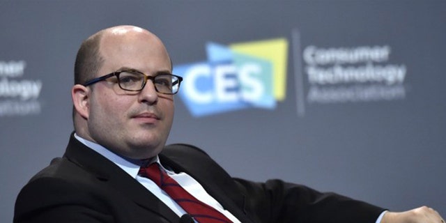 A CNN report about empty shelves at supermarkets across America contradicts a widely mocked tweet sent by the network’s far-left media pundit Brian Stelter who appeared to dismiss the supply chain crisis.(Photo by David Becker/Getty Images)