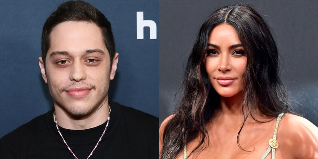 Kardashian and Pete Davidson first sparked romance rumors in October, following a kiss they shared on "Saturday Night Live."