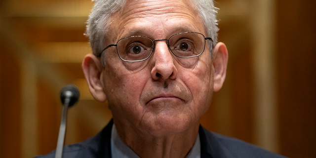 Attorney General Merrick Garland testifies during a Senate Appropriations Subcommittee on Commerce, Justice, Science, and Related Agencies hearing to discuss the fiscal year 2023 budget of the Department of Justice at the Capitol in Washington, Tuesday, April 26, 2022. (Greg Nash/Pool Photo via AP)