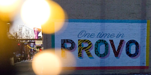 A mural in downtown Provo, Utha, is pictured on Tuesday, Jan. 22, 2018. (Photo by Evan Cobb for The Washington Post via Getty Images)