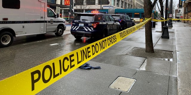 Seattle police responded to the area of Third Avenue and Pine Street on Sunday afternoon for a fatal shooting. 