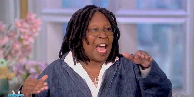 "The View" co-host Whoopi Goldberg on the show's set on May 10, 2022. (Screenshot/ABC)
