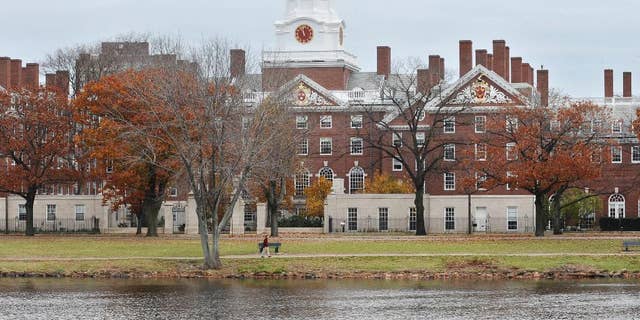This Nov. 13, 2008 file photo shows the campus of Harvard University in Cambridge, Mass. Harvard University is taking new steps to confront its past ties to slavery.
