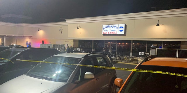 The shooting happened Friday night in the parking lot of Hatmaker's Bar and Grill in Knoxville.