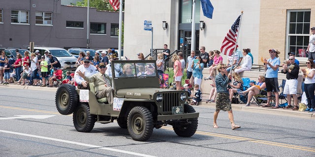 Perhaps no vehicle is more fitting for chauffeuring a WWII veteran than a Willys MB that also served in the war.