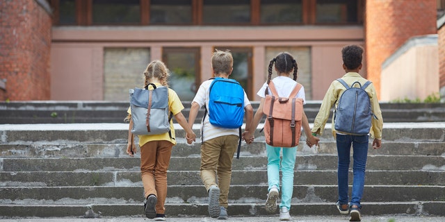 Kids can practice their navigation skills to and from school when they travel in a group.