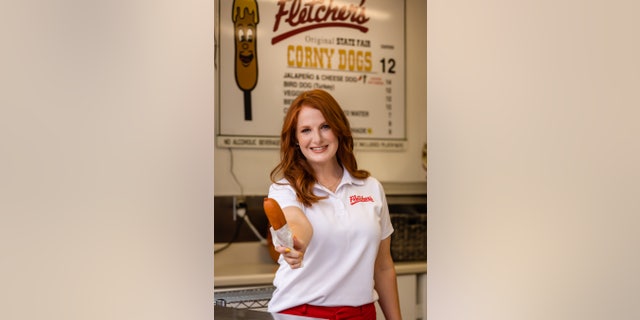 Amber Fletcher is the third-generation owner of Fletcher's Original Corny Dogs, which sells 500,000 corn dogs each fall at the Texas State Fair in Dallas. 