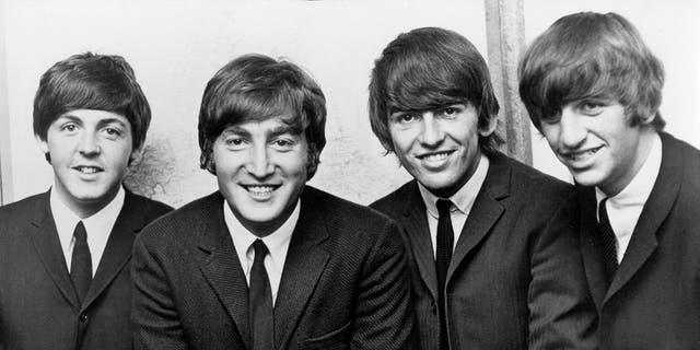 The Beatles, Paul McCartney, John Lennon, George Harrison and Ringo Starr, in 1962.
