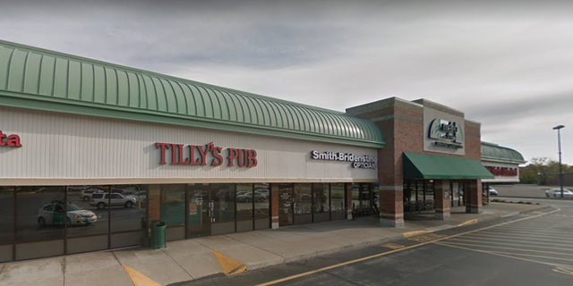 Google Maps screenshot of Tilly's Pub in Indianapolis. Andre Smith was intentionally run over and killed outside the bar last week, police say. 