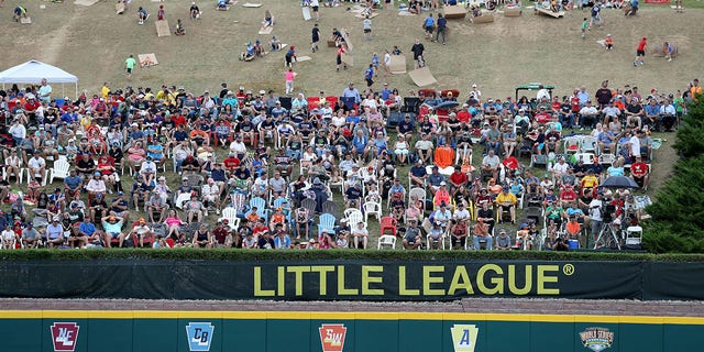 A general view of the hill during the Southwest Region team from River Ridge Louisiana against the Caribbean Region team from Willemstad, Curaçao during the Championship Game of the Little League World Series at Lamade Stadium on Aug. 25, 2019 in South Williamsport, Pennsylvania.