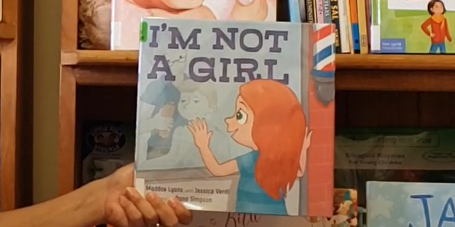 'I'm Not a Girl' is written by Maddox Lyons and Jessica Verdi about a transgender child.