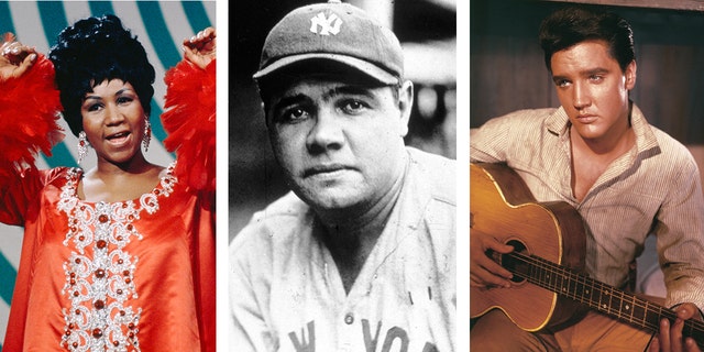 August 16 is the day these three legends died. American icons Aretha Franklin (1942-2018), Babe Ruth (1895-1948) and Elvis Presley (1935-1977), three giants of American pop culture, all passed away on the same date.