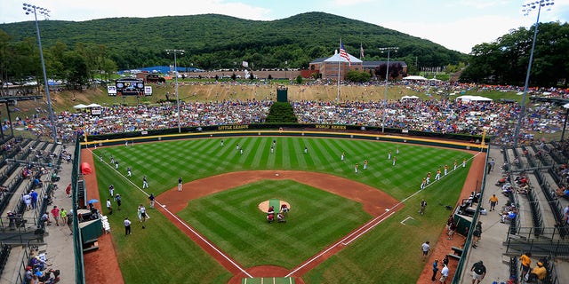 A general view before the start of the Little League World Series Championship game between the Great Lakes Team from Chicago, Illinois and Team Asia-Pacific at Lamade Stadium on Aug. 24, 2014 in South Williamsport, Pennsylvania. 