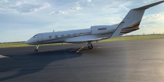 A Texas DPS pilot was conducting a ramp check on a Gulf Stream IV aircraft because he suspected "the aircraft was being used in human smuggling," noting that there was "some suspicious activity" from a group of people inside the airport.