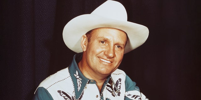 Gene Autry (1907-1998), U.S. singer and actor, gained fame as "The Singing Cowboy" on radio, in the movies and on television.