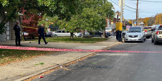 Pittsburgh Public Safety said six people were injured after shots erupted outside a funeral service in Pittsburgh. 