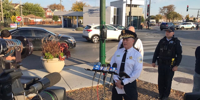 Cmdr. Don Jerome said that five Hispanic males were shot during the drag racing incident early Sunday. He said three of the men died while the two others remained in critical condition.