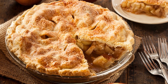 Apples are the most popular ingredient when it comes to pie making for the Thanksgiving season.