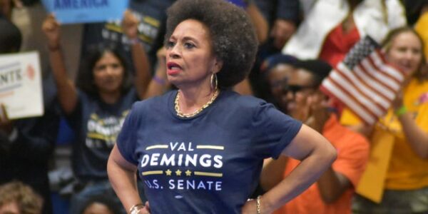 Actress Jenifer Lewis rants about Rosa Parks, Emmett Till at rally for Val Demings