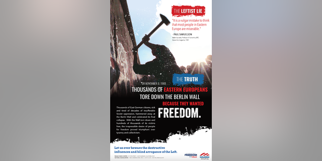 A photo shows the Freedom Week flyers that were removed by Clovis Community College administrators.
