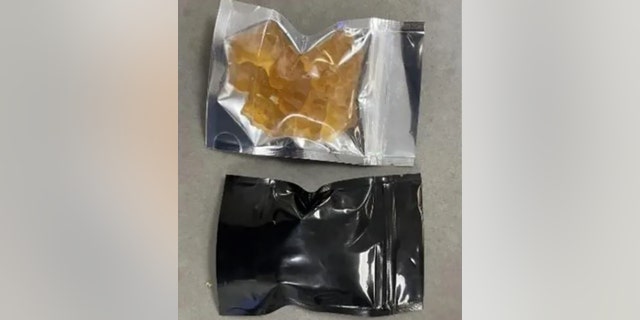 Police sent the gummy bears to a crime lab to test whether the candy was contaminated with cannabis.