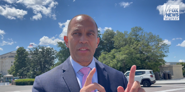 House Democratic Conference Chair Hakeem Jeffries, D-N.Y., said Americans will feel effects from the Inflation Reduction Act on health costs, prescription costs and energy costs. 