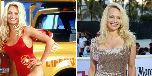 Pamela Anderson won the attention of America in her signature red swimsuit on "Baywatch."