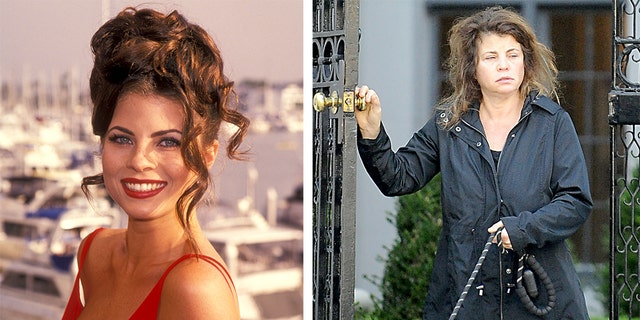 Yasmine Bleeth played Caroline Holden on the hit show and was seen out walking her dog last week without makeup.
