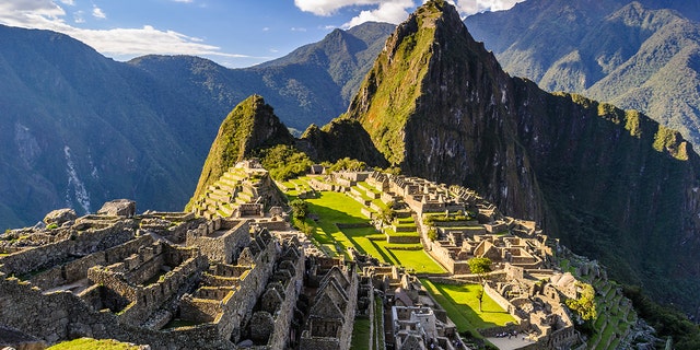 A group of young tourists were kicked out of Machu Picchu for mooning the ancient ruins.