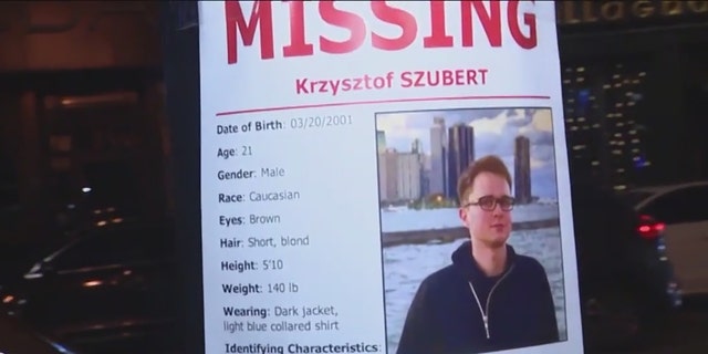 Krzysztof Szubert's friends said when they were unable to contact him the next day, they went looking for him.