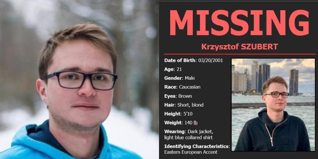 Krzysztof Szubert's body was pulled from Lake Michigan on Wednesday.