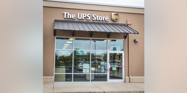 UPS Store location in Eugene, Oregon.  UPS Store is a subsidiary of the United Parcel Service (UPS) and is a way for customers to ship packages domestically as well as worldwide.