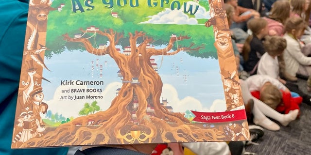 "As You Grow" by Kirk Cameron (Brave Books) tells the tale of an acorn that blossoms into a mighty oak tree — and then dispenses wisdom to the animals that live within the shelter of its branches. Cameron is determined to reach parents and families with his messages that share, kindness compassion, joy, self-control and other biblical values, he said.