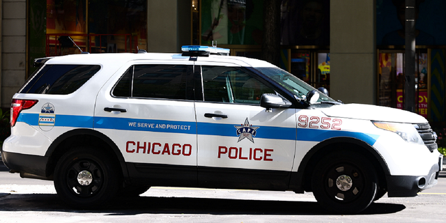 Stock image of a Chicago Police Department vehicle. A Chicago homeowner shot an intruder in the chest Monday, police said. 