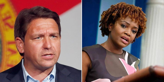 White House press secretary Karine Jean Pierre claimed that Florida Gov. Ron DeSantis wanted to "block" the study of "Black Americans" after his administration rejected the College Board's controversial AP AAS course.