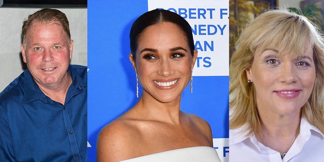 Thomas Markle Jr., Meghan Markle, and Samantha Markle. Samantha recently joined 'Tucker Carlson Today' to discuss the Markle family's dynamic growing up in California. 
