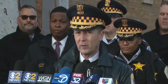 Chicago police Deputy Chief Sean Loughran spoke to reporters about the early stages of the investigation on Monday afternoon.