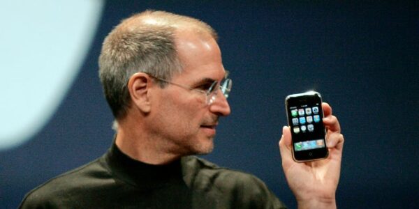 On this day in history, Jan. 9, 2007, Steve Jobs introduces Apple iPhone at Macworld in San Francisco
