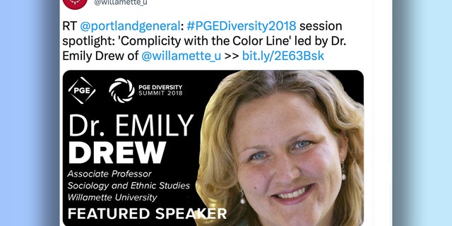 Emily Drew is a professor with academic expertise on racism. 