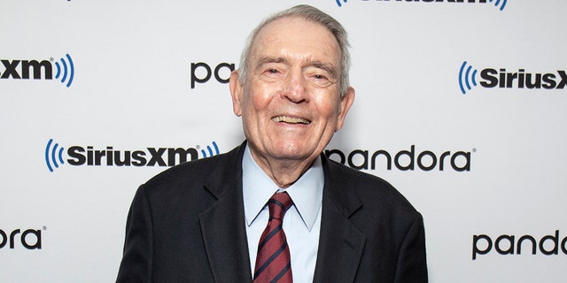 NEW YORK, NEW YORK - NOVEMBER 05: (EXCLUSIVE COVERAGE) Dan Rather at SiriusXM Studios on November 05, 2019 in New York City. (Photo by Santiago Felipe/Getty Images)