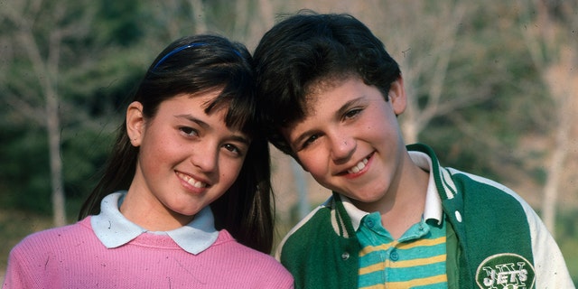 Danica McKellar, left, and Fred Savage played love interests on the show.