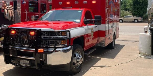 Houston authorities searching for ambulance stolen from fire station