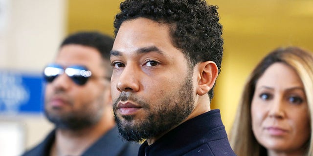 Jussie Smollett was arrested and charged after fabricating a hate crime in Chicago in January 2019.