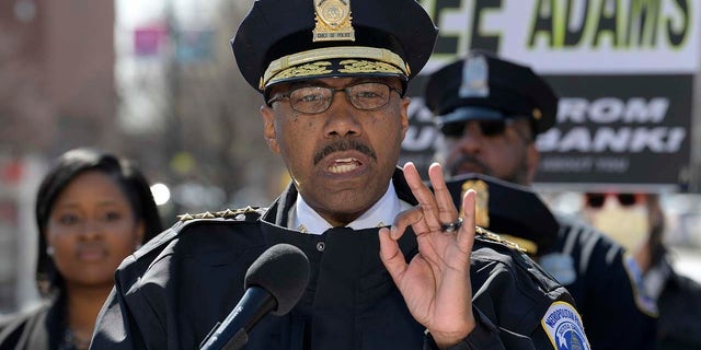 DC Police Chief Robert Contee says he is "concerned" about the lack of prosecutions in the city.