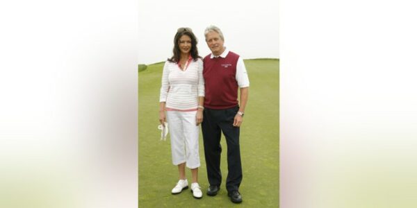 Catherine Zeta-Jones makes Michael Douglas flash her when they play golf: ‘I have to whip it out’