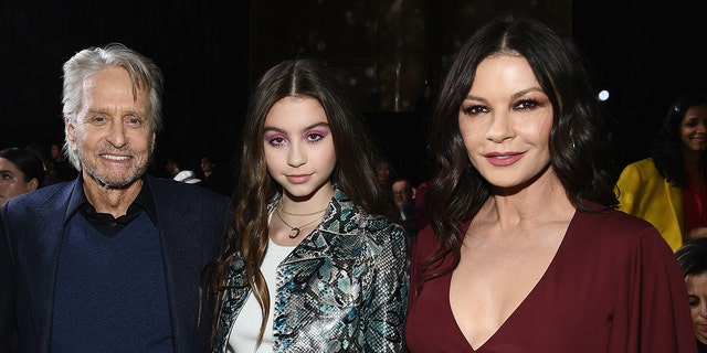 Michael Douglas and Catherine Zeta-Jones share two children together, son Dylan and daughter Carys.